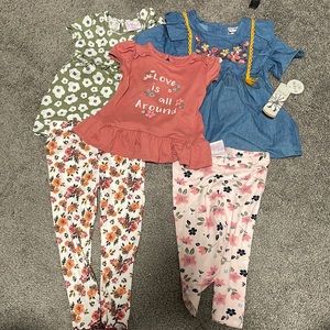 Two sets with five pieces